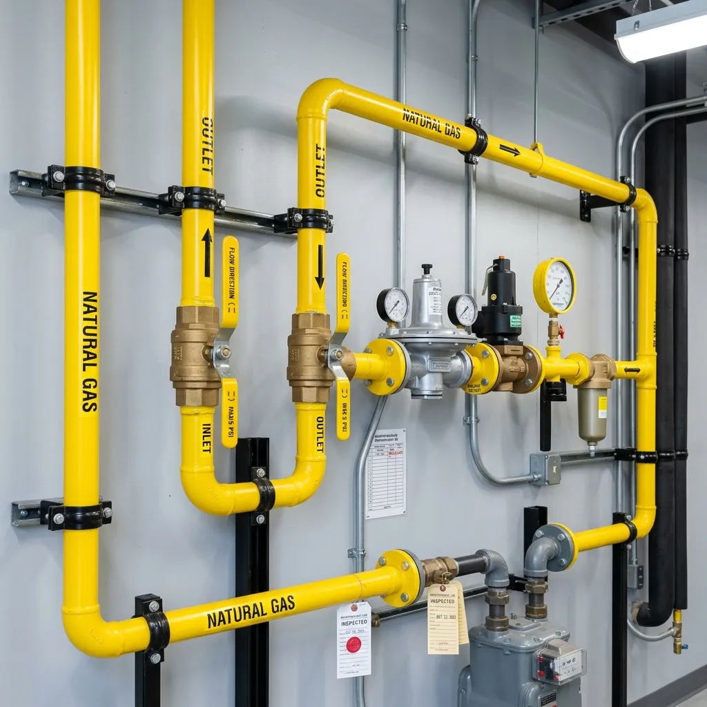 Gas Line Services Plumber in Bluffs, IL